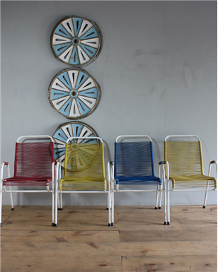 German Coloured Chairs