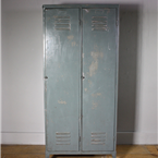 Grey and Light Blue Lockers