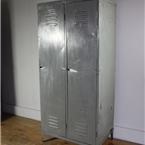 Grey and Light Blue Lockers