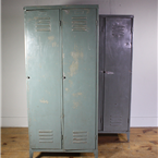 Grey and Light Blue Lockers