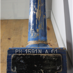 Tall Blue Foundry Mold