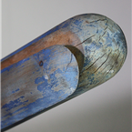 Tall Blue Foundry Mold