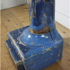 Tall Blue Foundry Mold