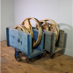 Wooden Industrial Carts
