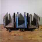 Wooden Industrial Carts