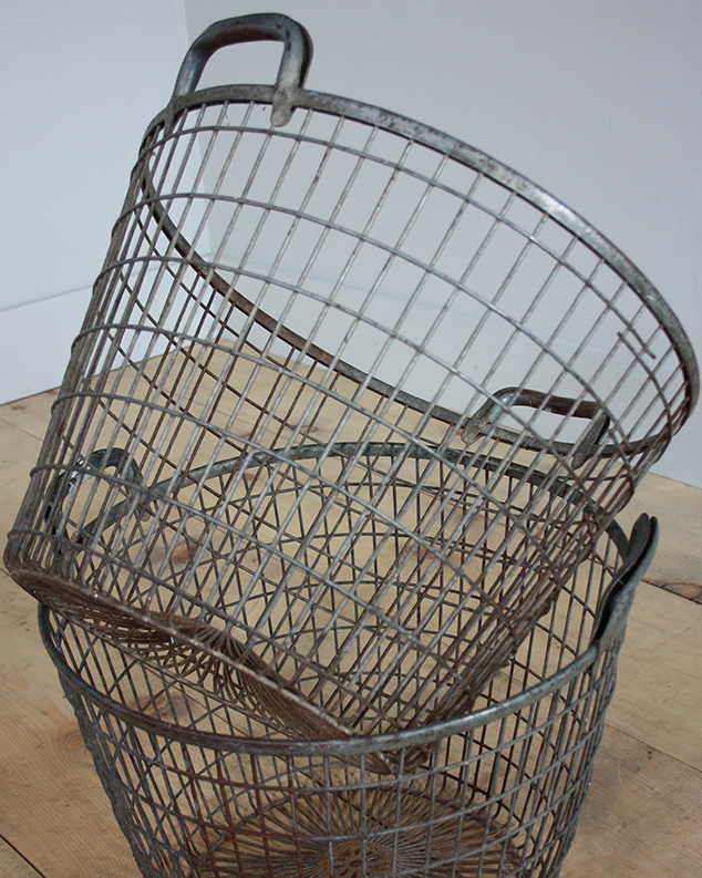round metal basket