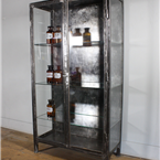 Vintage Steel Medical Cabinet