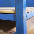 Blue Industrial Cabinet