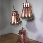 Copper Plated Industrial Lights