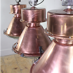 Copper Plated Industrial Pendants