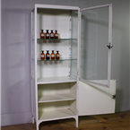 Single White Medical Cabinet 