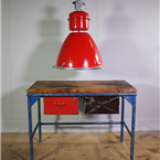 Red Drawer Workbench / Table 