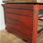Industrial Red Table