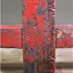 Industrial Red Table