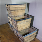 French Wooden Crates