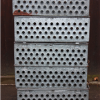 Metal Holed Crates
